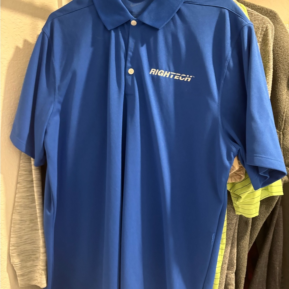 Nike Blue Polo Shirt